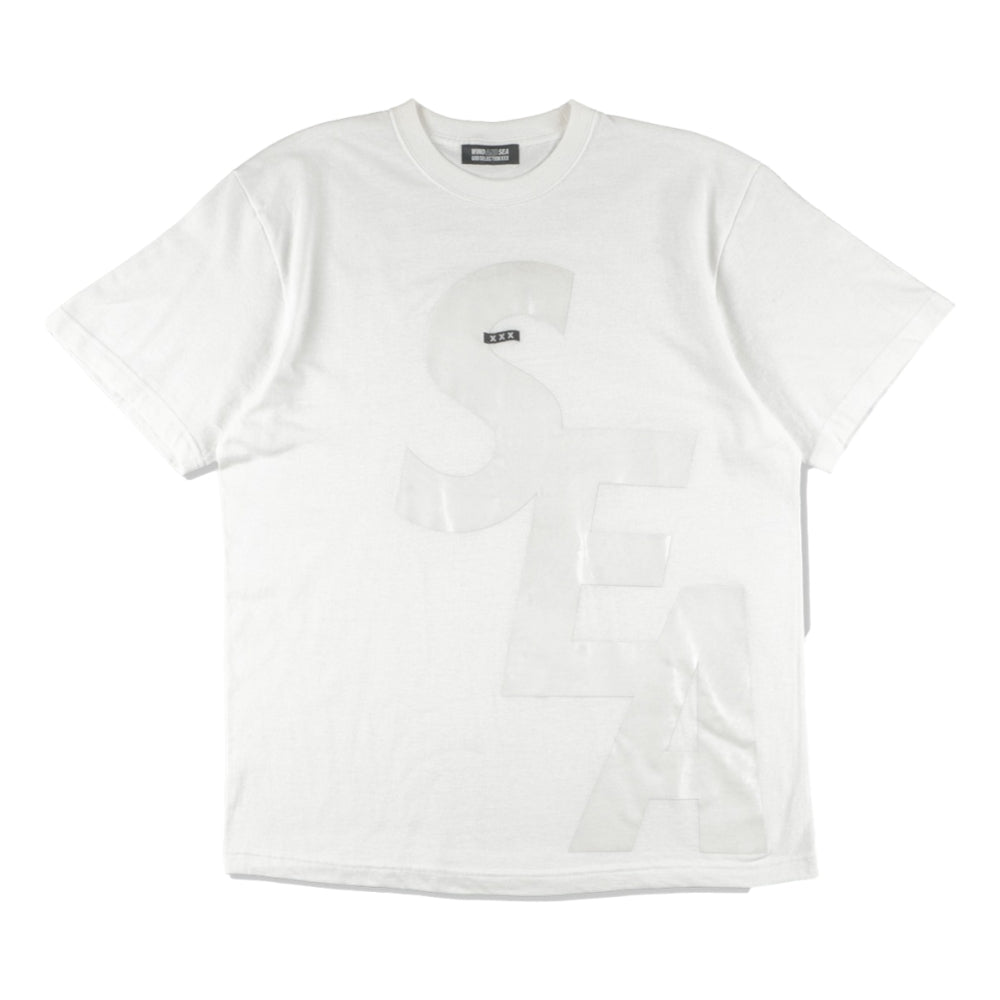 God Selection XXX x WDS L/S Tee / WHITE-