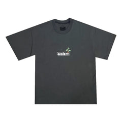 OLDISM OLD/SM® POTTED PLANT EMBROIDERY LOGO TEE-GREY