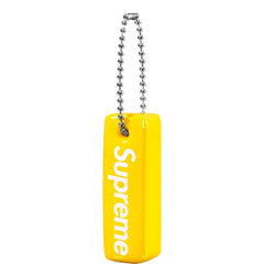 SUPREME GUADALUPE LEATHER KEYCHAIN-BLUE - Popcorn Store