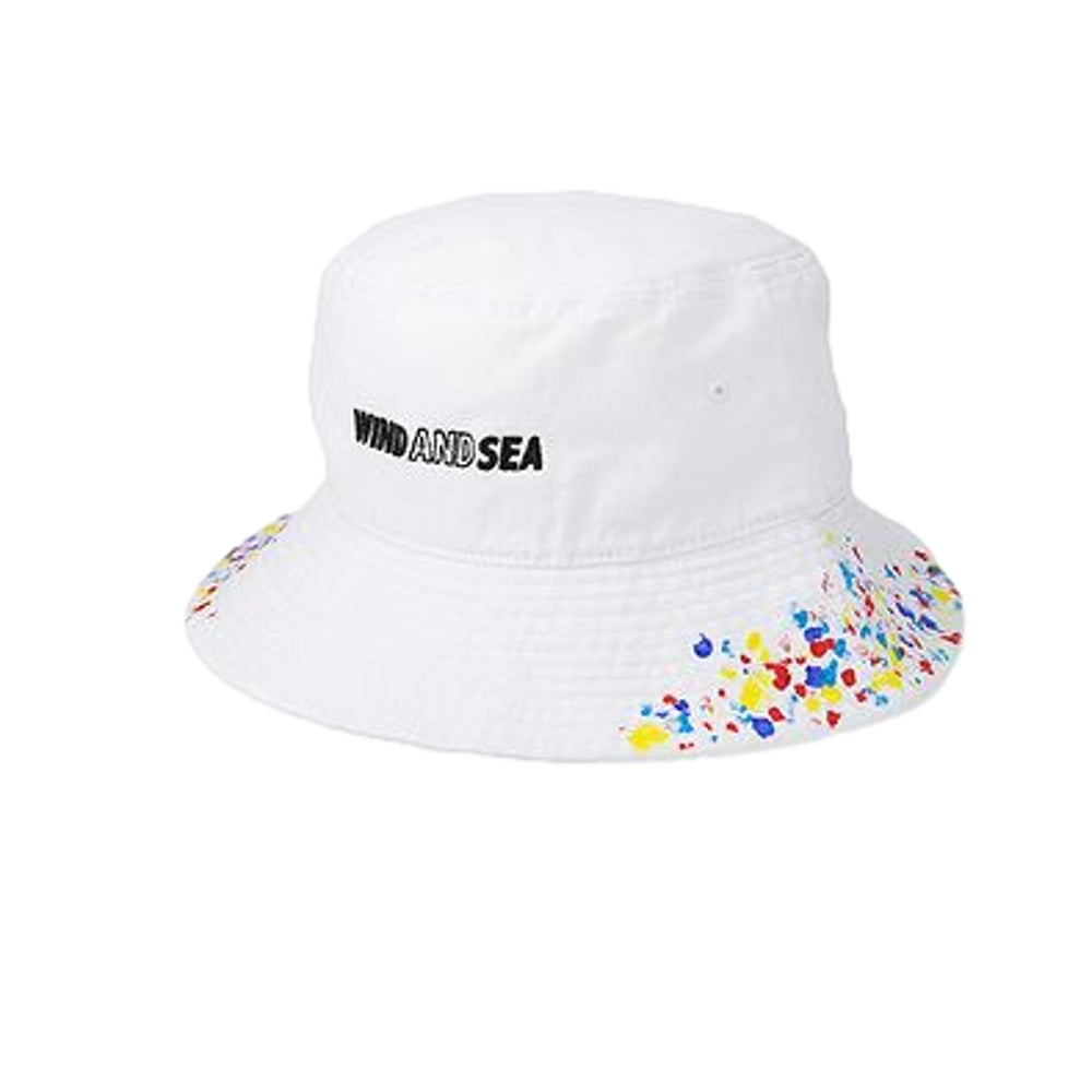 WIND AND SEA BUCKET HAT Black