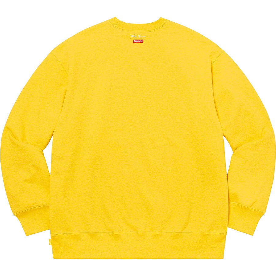 NTWRK - SUPREME AERIAL CREWNECK-YELLOW