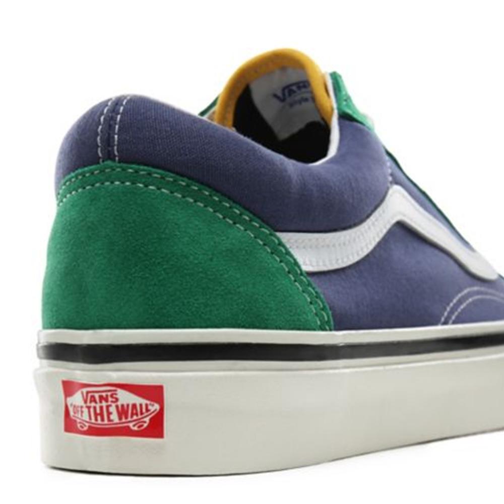 vans old skool grey green