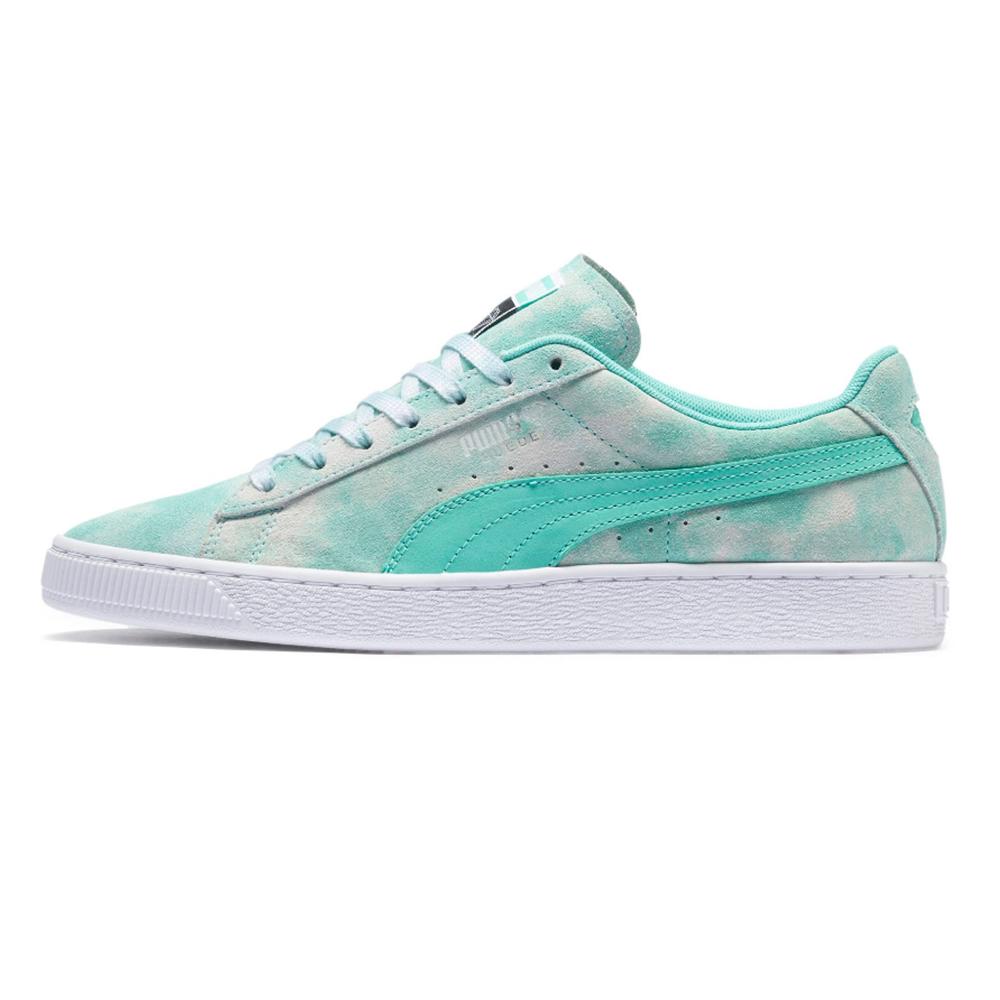 puma suede mint