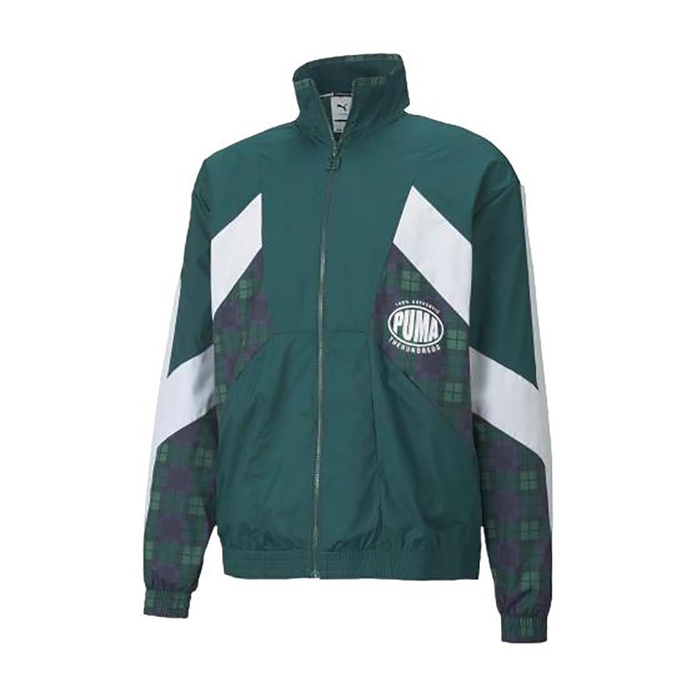 green puma track jacket