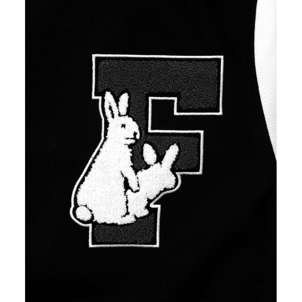 FR2 RABBITS STUDIUM JUMPER-BLACK - Popcorn Store