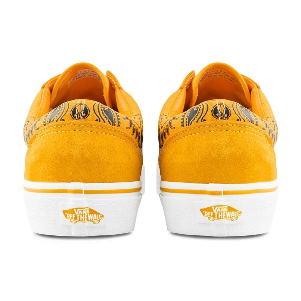 orange and yellow vans