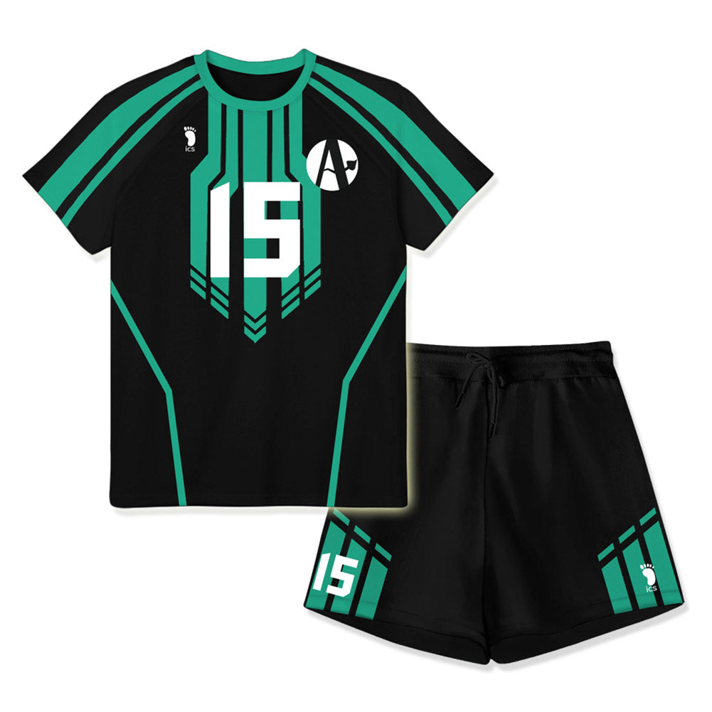 Unisex Haikyuu!! All-Star Exhibition Match Uniform Kiyoomi Sakusa Cosp ...