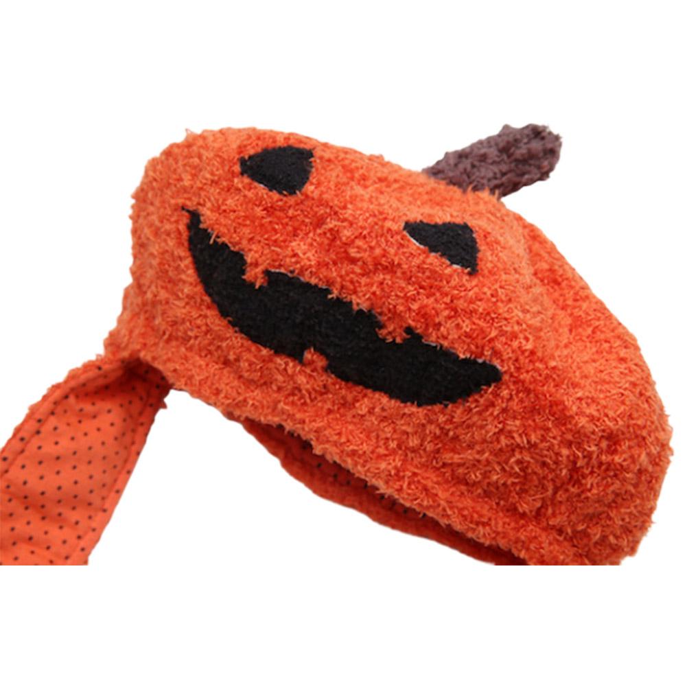 Adults Kids Halloween Pumpkin Knitted Cap Hat Photo Props Fancy Gifts ...