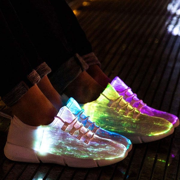 fiber optic light up shoes