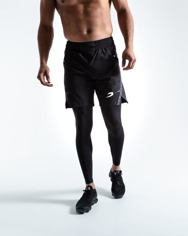 Running Shorts with innner Tights (M) : : Clothing & Accessories