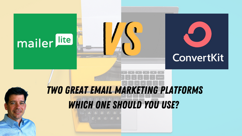 Mailerlite vs Convert Kit Graphic Image