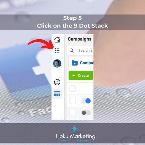 step 5 click on 9 dots