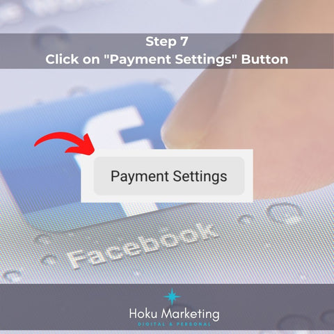 Step 7 click on payment setting button