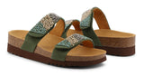 Scholl Zafirah 3.0 Green Women's Sandals F293132285350