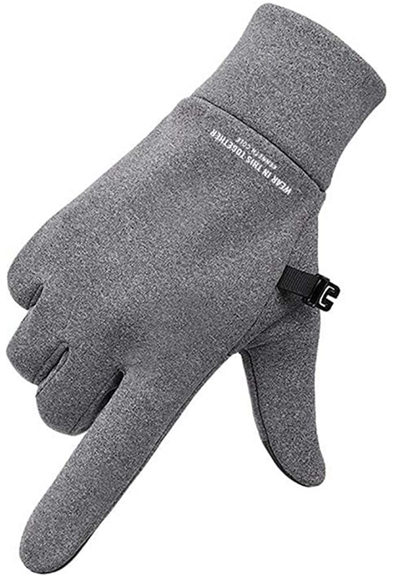 Kenneth Cole Anti-Slip E-Tip Touchscreen Thermal Knit Grey Gloves