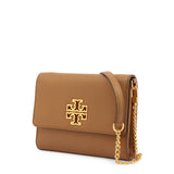 Tory Burch Britten Brown Chain Wallet Crossbody Women's Bag 67296-209 –  