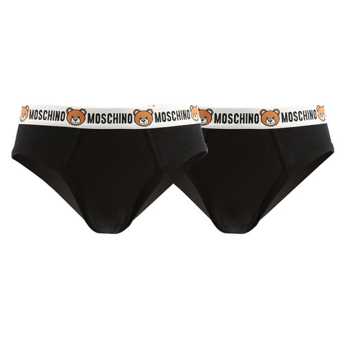 Moschino Logo Band 3-Pack Boxer Briefs Grey Men's Underwear