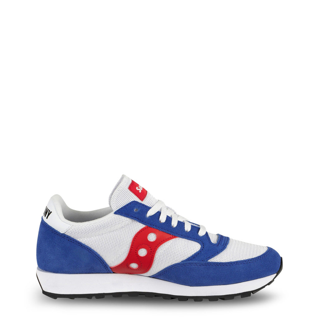 red white and blue saucony