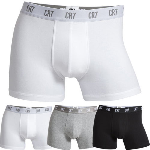 Cristiano Ronaldo CR7 3-Pack Briefs Blk/White/Grey Men's Underwear  8100-6610-633