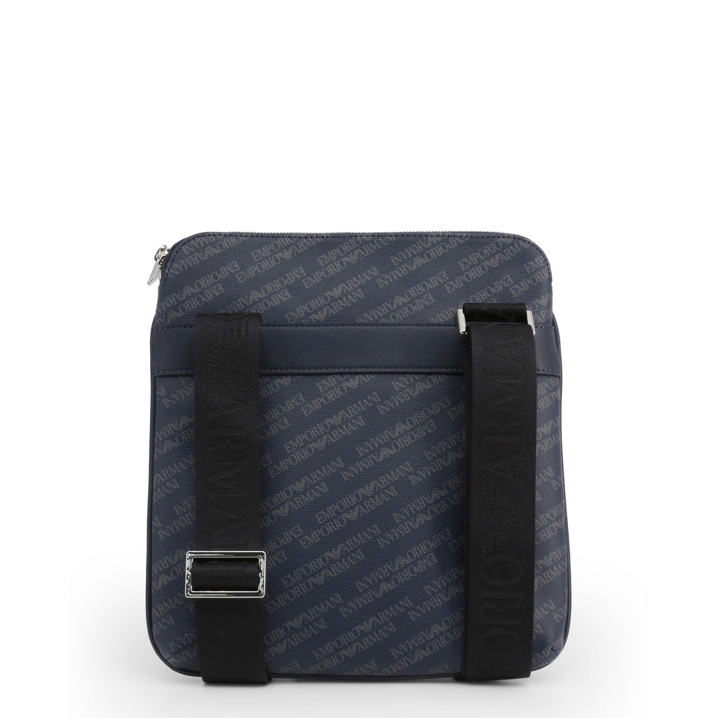 blue armani man bag