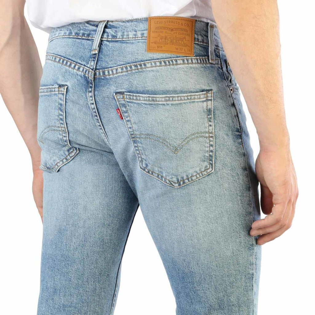 Levi's 511 Slim Medium Indigo Destructed Men's Jeans 045115465 – 
