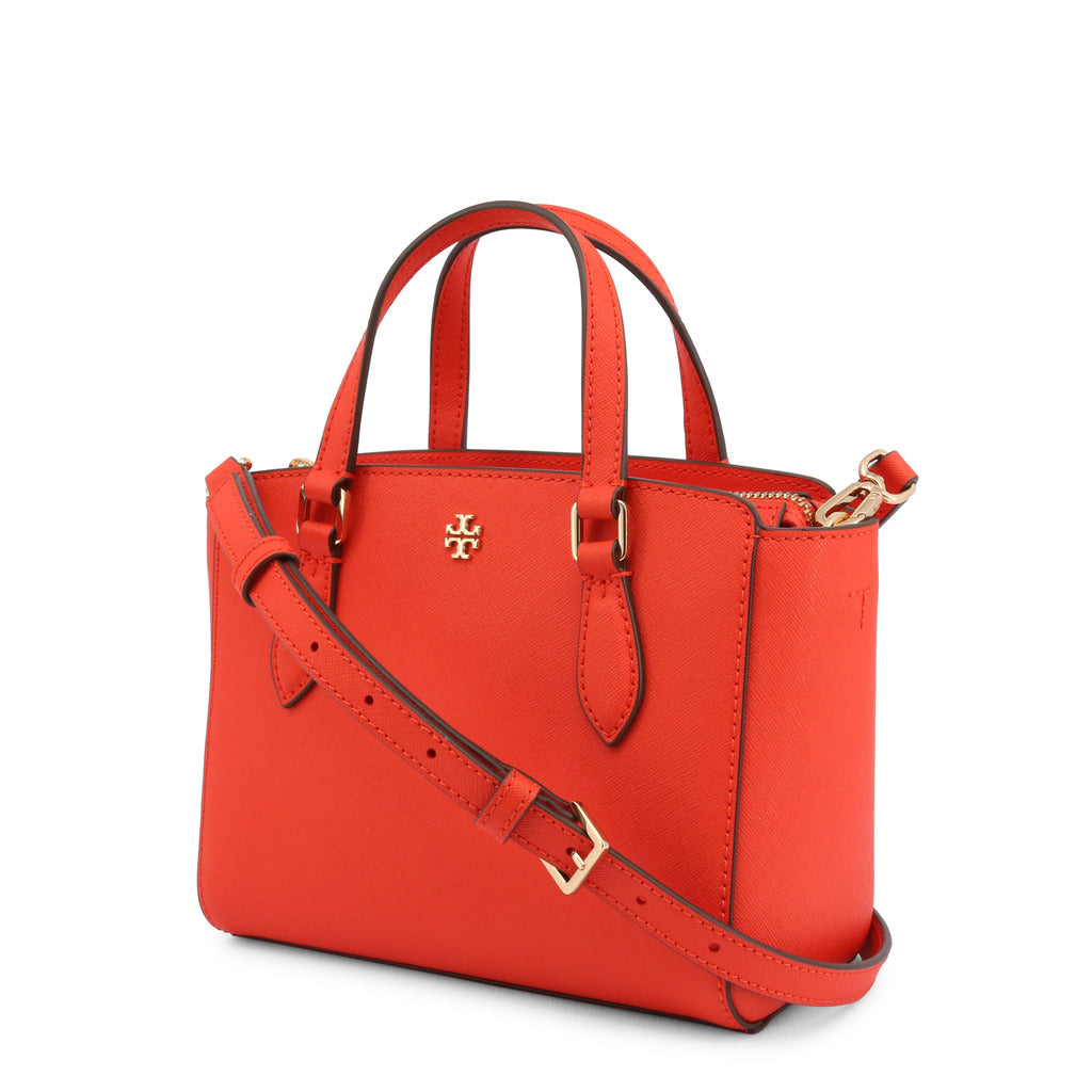 Tory Burch Emerson Red Saffiano Leather Tote Women's Bag 64189-873 –  