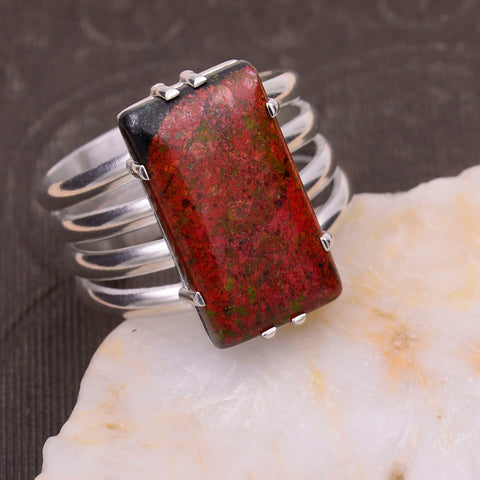 red sonoran sunrise ring