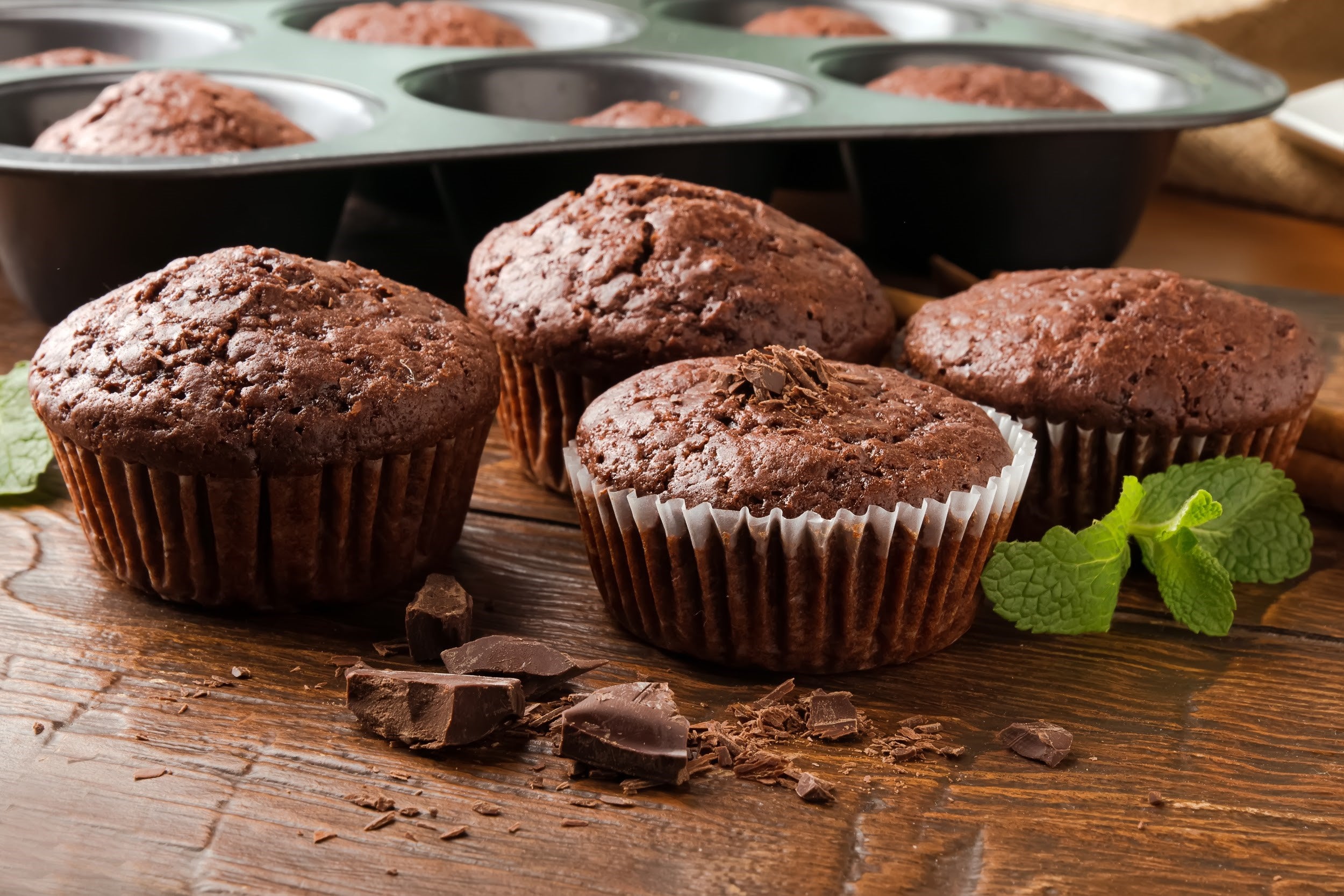 top breakfast recipes for kids with attention deficit disorders - chocolate breakfast muffins