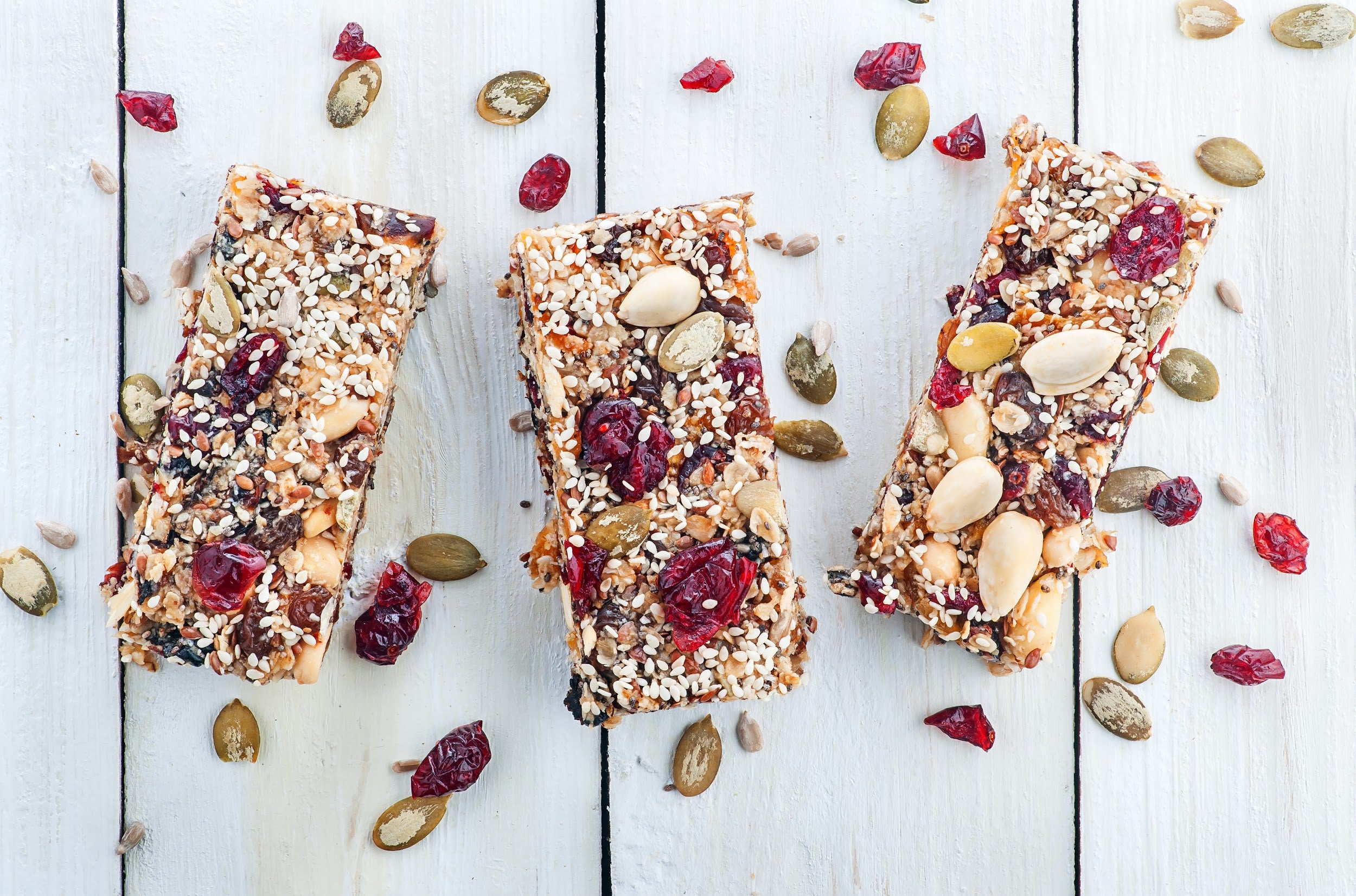 fruit and nuts snack bars for kids