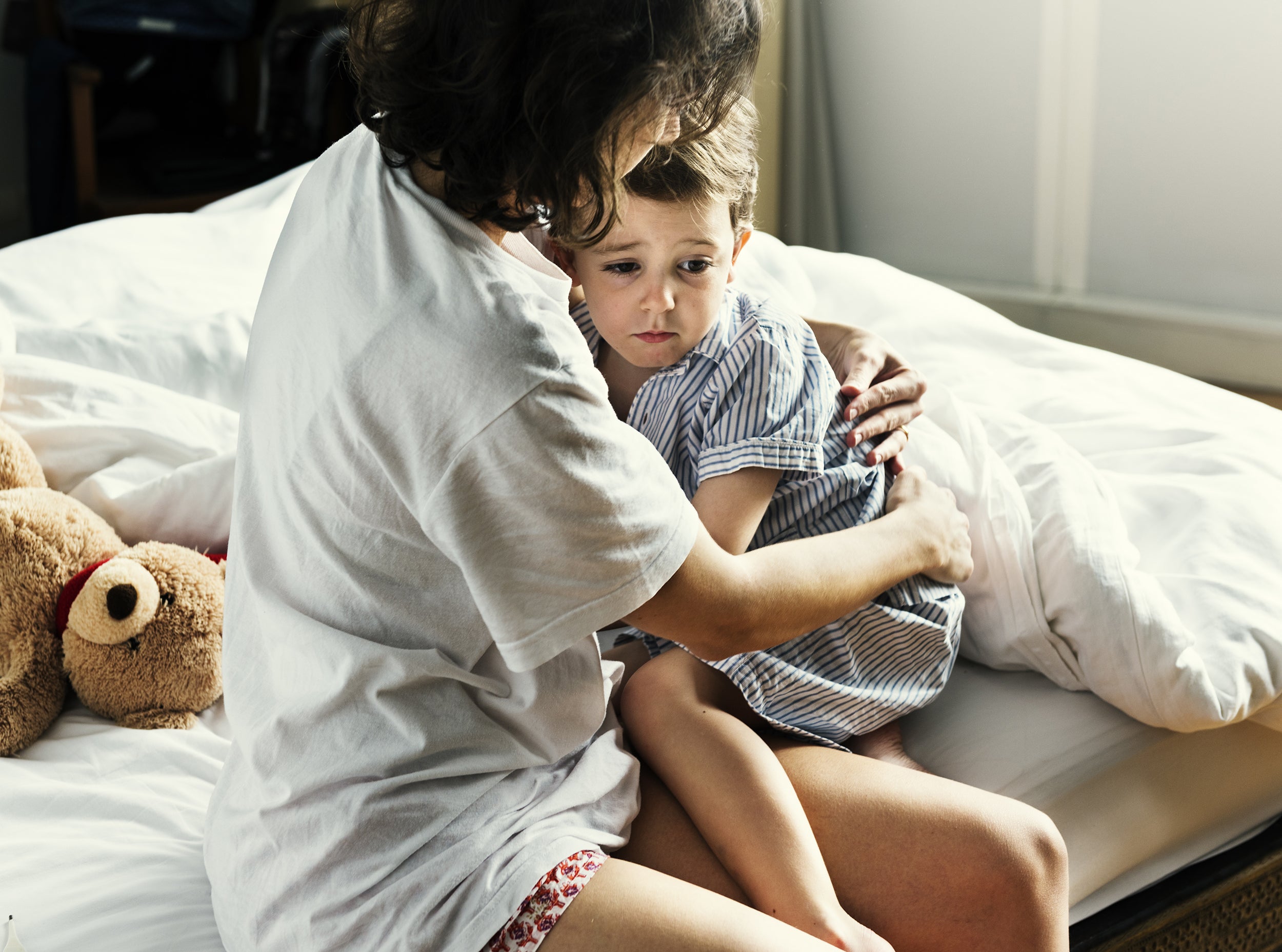 5 Signs of Stress in Children - having nightmares