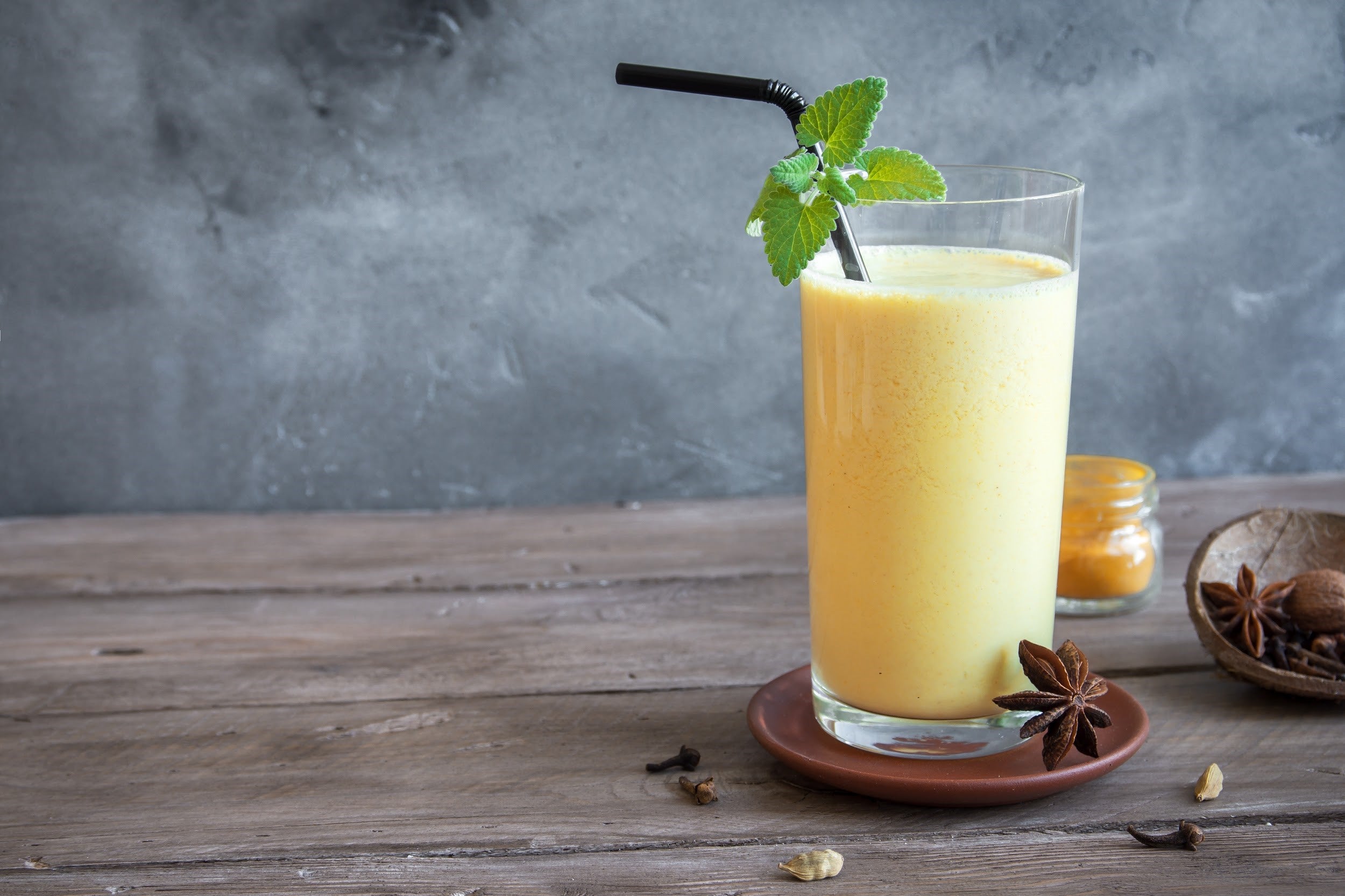 top breakfast recipes for kids with attention deficit disorders - turmeric lassi