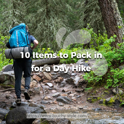 10 Items to Pack in for a Day Hike Touchy Style
