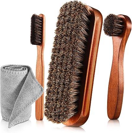 Use a horsehair brush to polish - Touchy Style