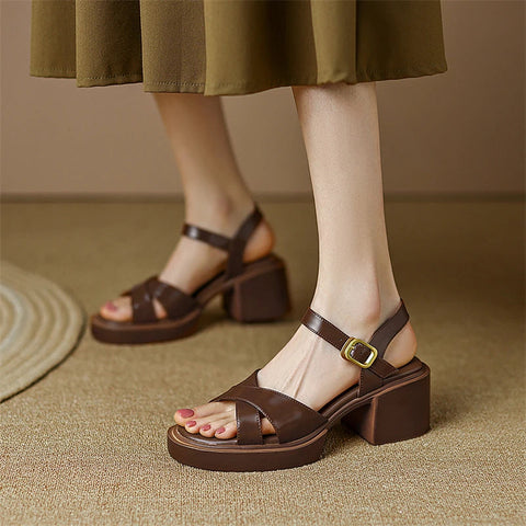 A Sandal for A-line Dress - Casual Shoes - Touchy Style