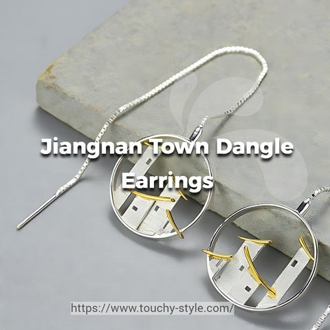 Jiangnan Town Dangle Earrings Touchy Style