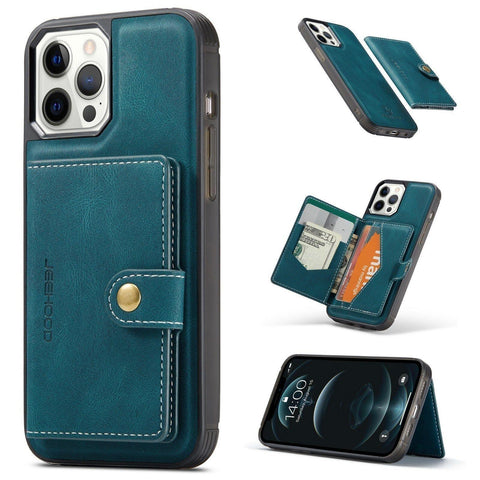 Luxury Magnetic Safe Leather Cute Phone Cases For iPhone 13 12 Mini 12 11 Pro-XS Max 8 7 Plus XR X