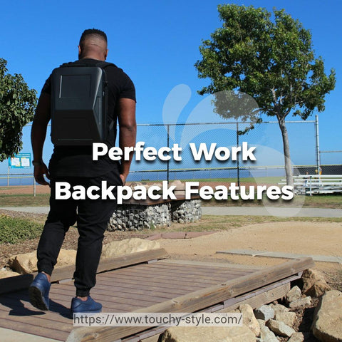 Perfect Work Backpack Features Touchy Style
