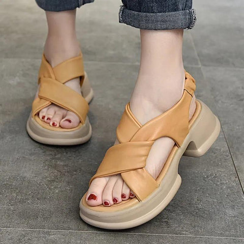Platform Sandals - Touchy Style