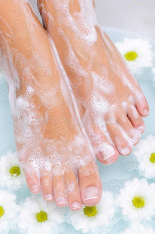 Practice Good Foot Care - Touchy Style