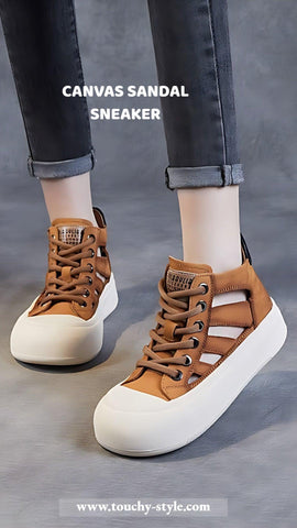 Sandal Canvas Sneaker - Touchy Style