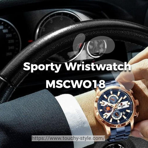Sporty Wristwatch MSCWO18 Touchy Style