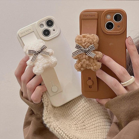 TSP11 Cute Phone Case with Bear Patter - Touchy Style