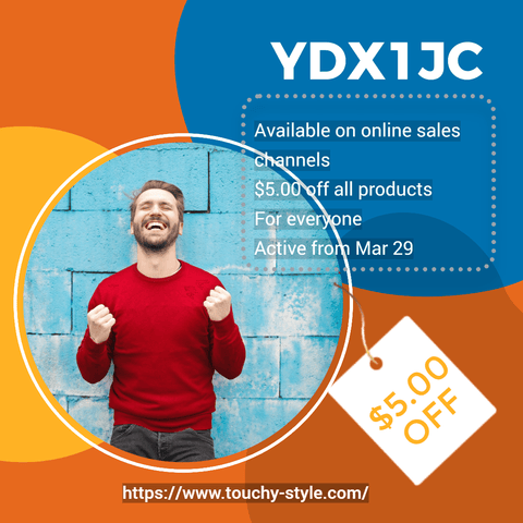 Apply Discount Code [YDX1JC] and Enjoy The Offer-touchystyle