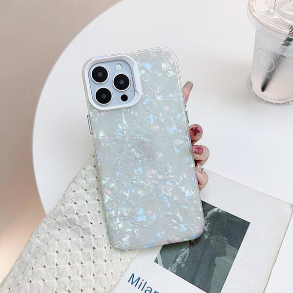 For iPhone 14 Pro Max 13 11 12 XS XR Luxury Pattern Leather Square Case  Cover