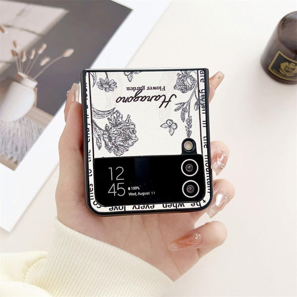 Butterfly Patterned Phone Case For Z Flip 4 & Galaxy Z Flip 3 - Stand Out  In Style! - Temu Bulgaria