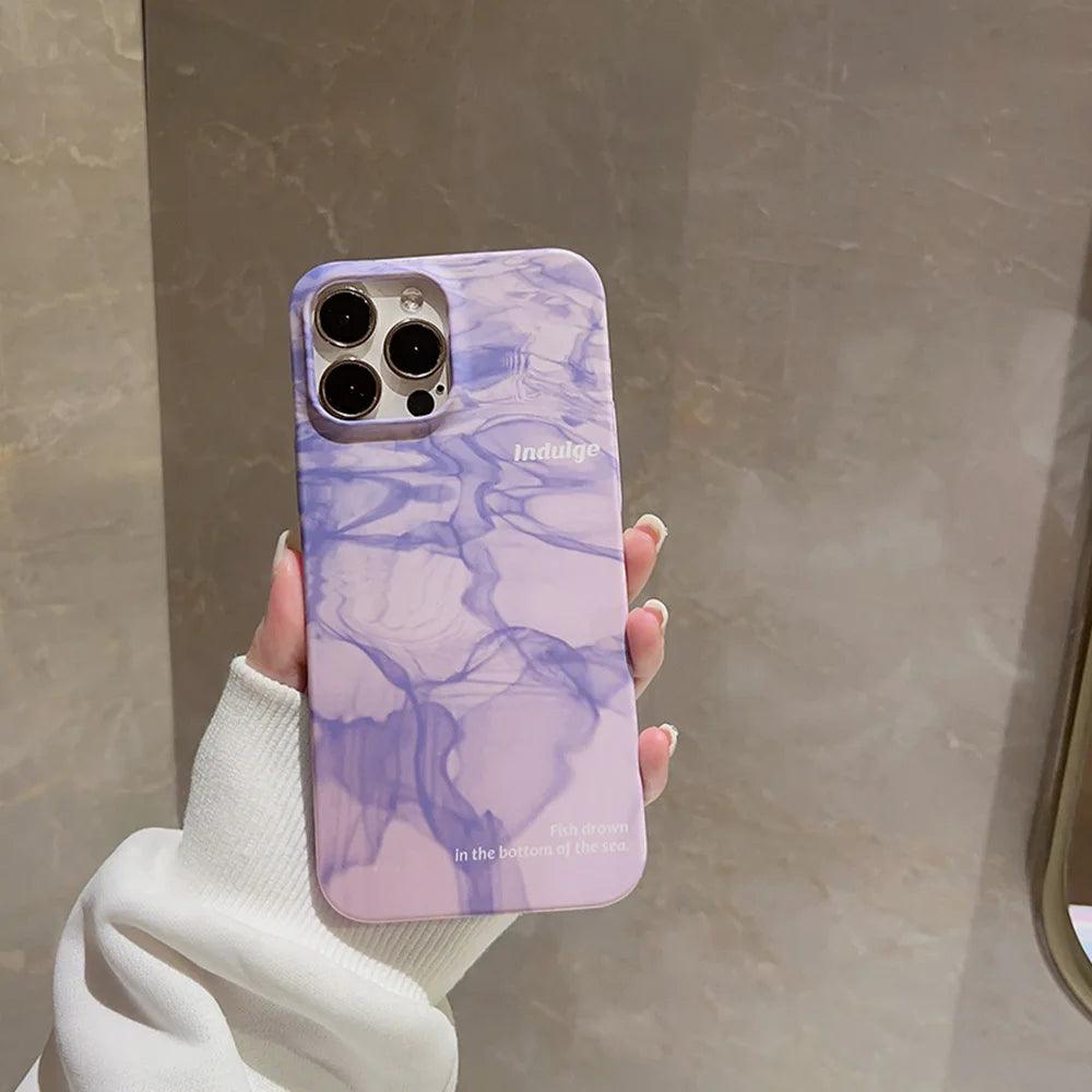 For IPhone 11 12 Pro XS Max X XR 7 8P Square Phone Case Luxury