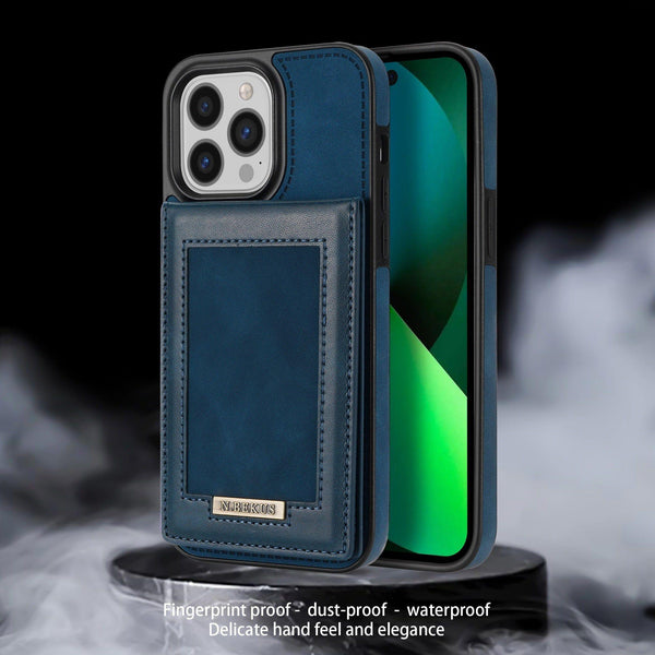 Luxury Magnetic Flip RFID Card Holder Wallet Leather Mobile Cell Phone Case  for iPhone 13 12 11 PRO Max X Xs Max 6 7 8 - China Phone Case and Silicone  Liquid