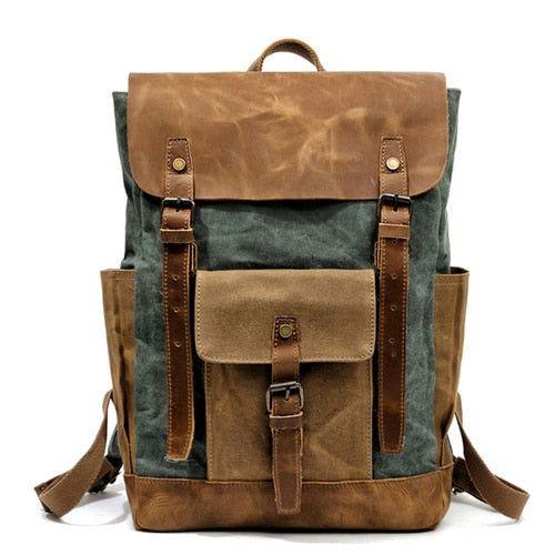 Leisure Canvas Backpack Large Gentleman Backpack Bag Man Fashion Casual  Travel Bags High Quality knapsack Bags mochila hombre 가방 - AliExpress