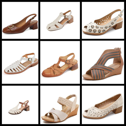 stylish and professional sandals suitable for office wear - Touchy Style