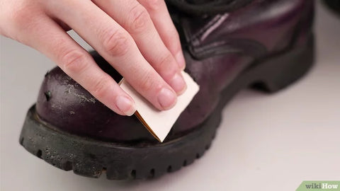 Tiny, White Cracks on New Leather Shoes Touchy Style